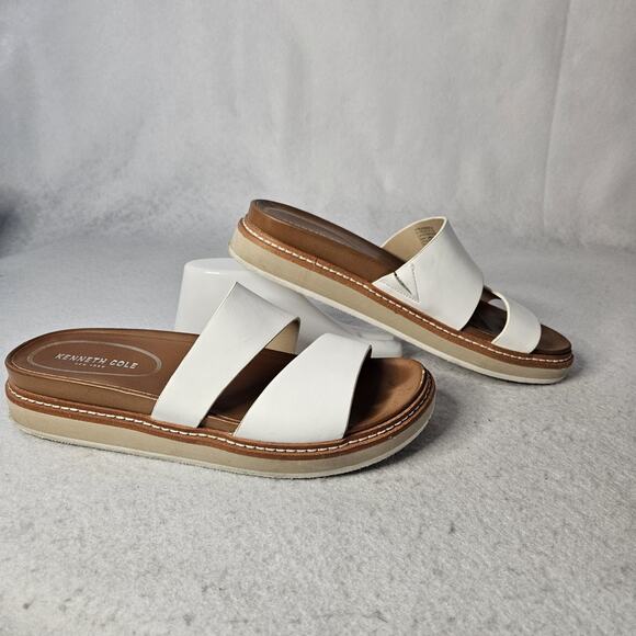 KENNETH COLE NEW YORK Women's Laney Slide Sandals Size 9.5 - Picture 1 of 4